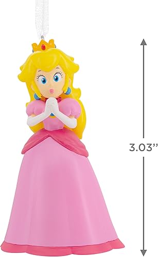 Miniatura 4 de Hallmark Nintendo Super Mario Princess - Adorno navideño de melocotón