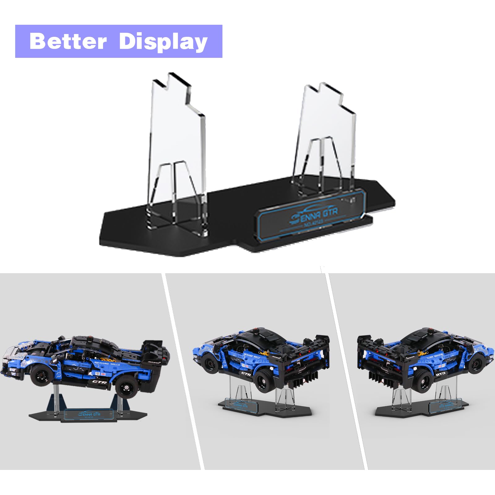 Amazon.co.jp: Mililier アクリルディスプレイスタンド レゴテクニック