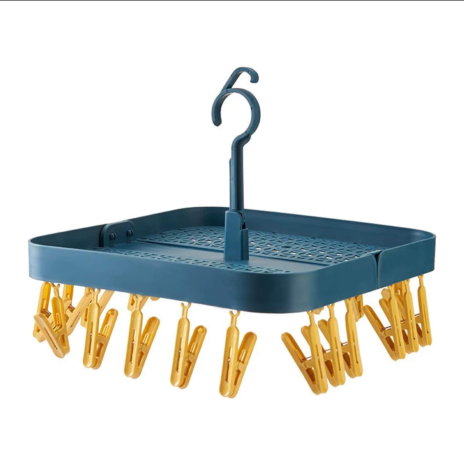 Cintres ménage multi-fonction rUrEu et étendoir chaussettes pliable