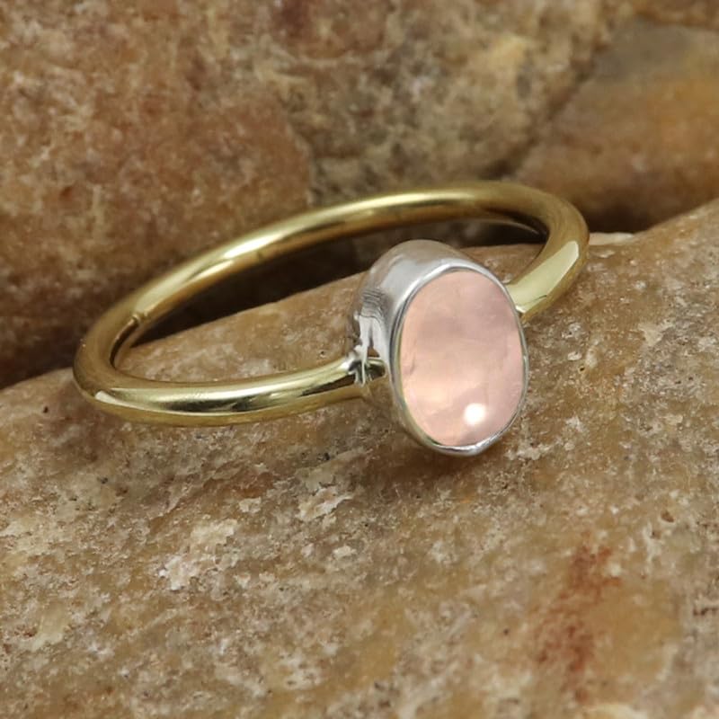in pietre preziose Anello placcato argento Uomo Donna di tutte le dimensioni Gioielli fatti a mano CRG1088A