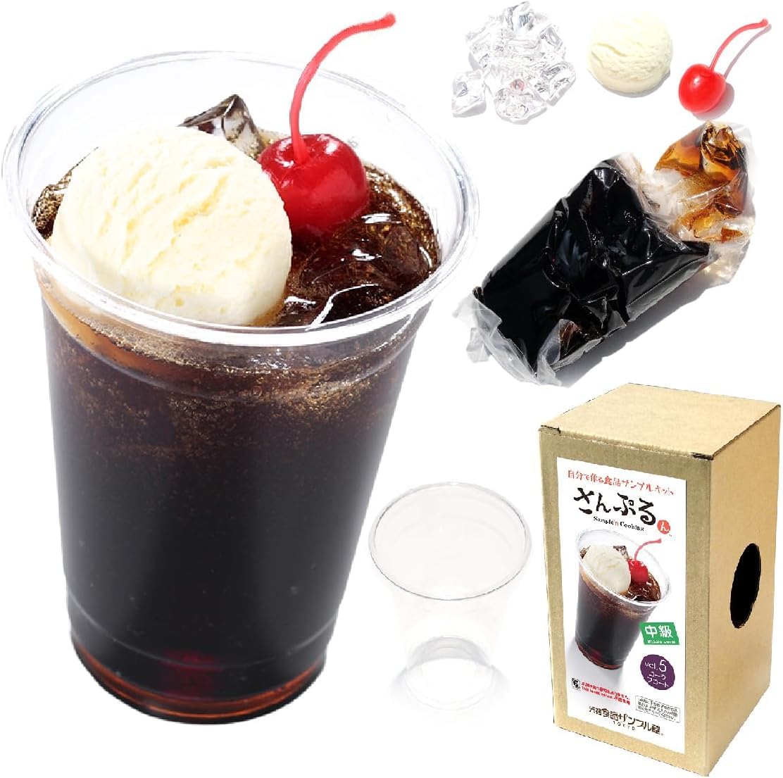 【月末限定セット】食品サンプル　ドリンク4点セット　8/31 23：59まで Amazon.co.jp: 【趣味時間に】作って飾って楽しめる 食品サンプル製作