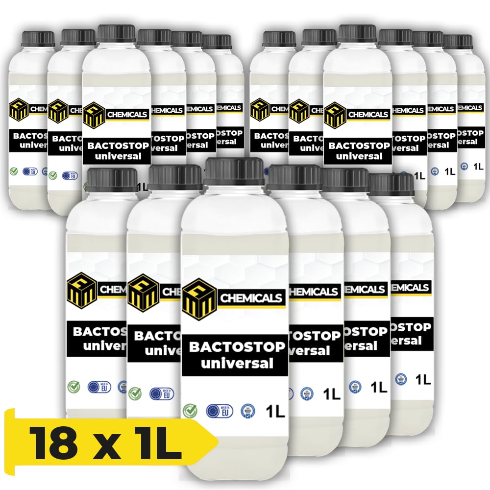 18 Reinigungsmittel 1L 1 Liter Händewaschen Multi - Oberflächenwaschen Sportgeräte Fitnessgeräte Friseursalon, gegen verschiedene Verschmutzungen und Verschmutzungen