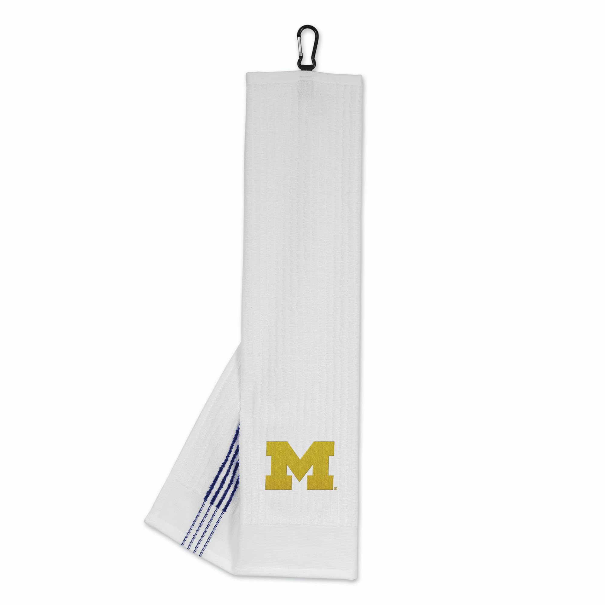 Team Effort Palm Beach Golf Embroidered Towel NCAA Michigan Wolverines