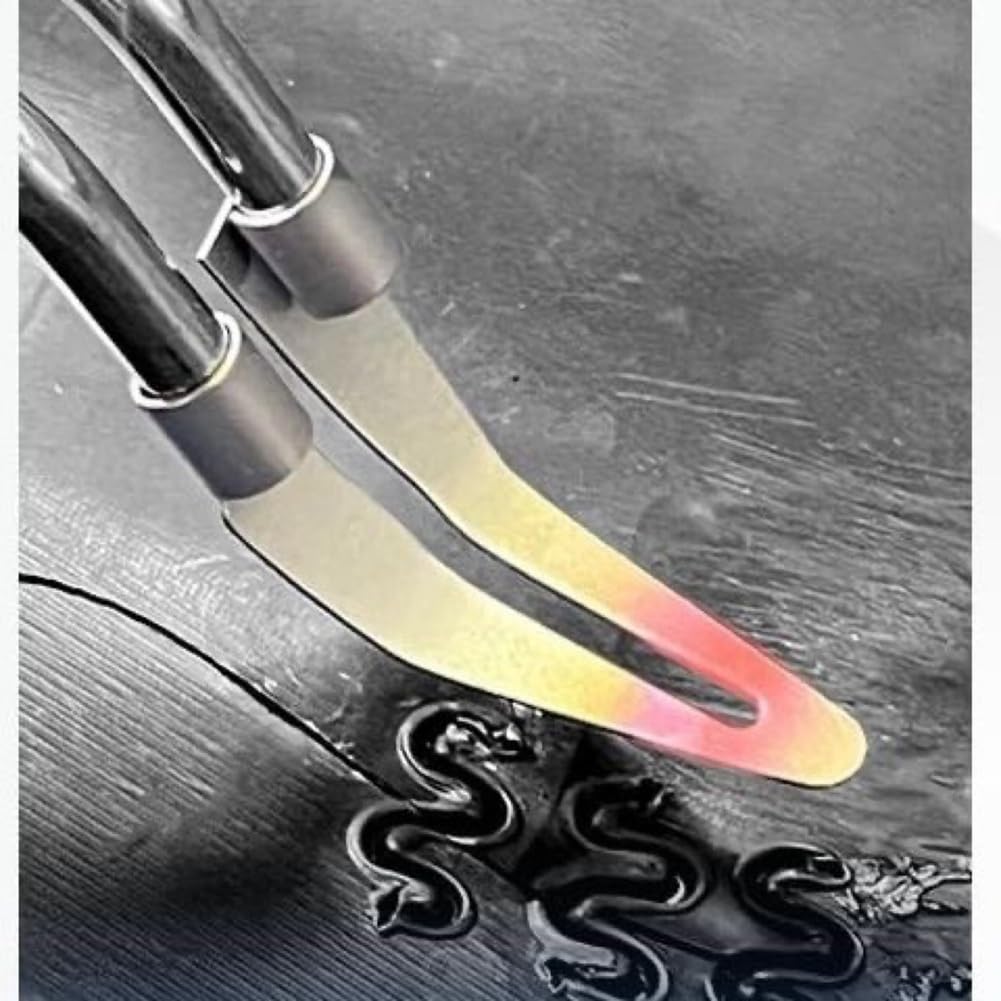 Sknrlko 10pcs Smooth Heads for Plastic Welding Tool 45 Degree Elbow Smoothing Heads Welding Tips Soldering Repair Tool - Image 2