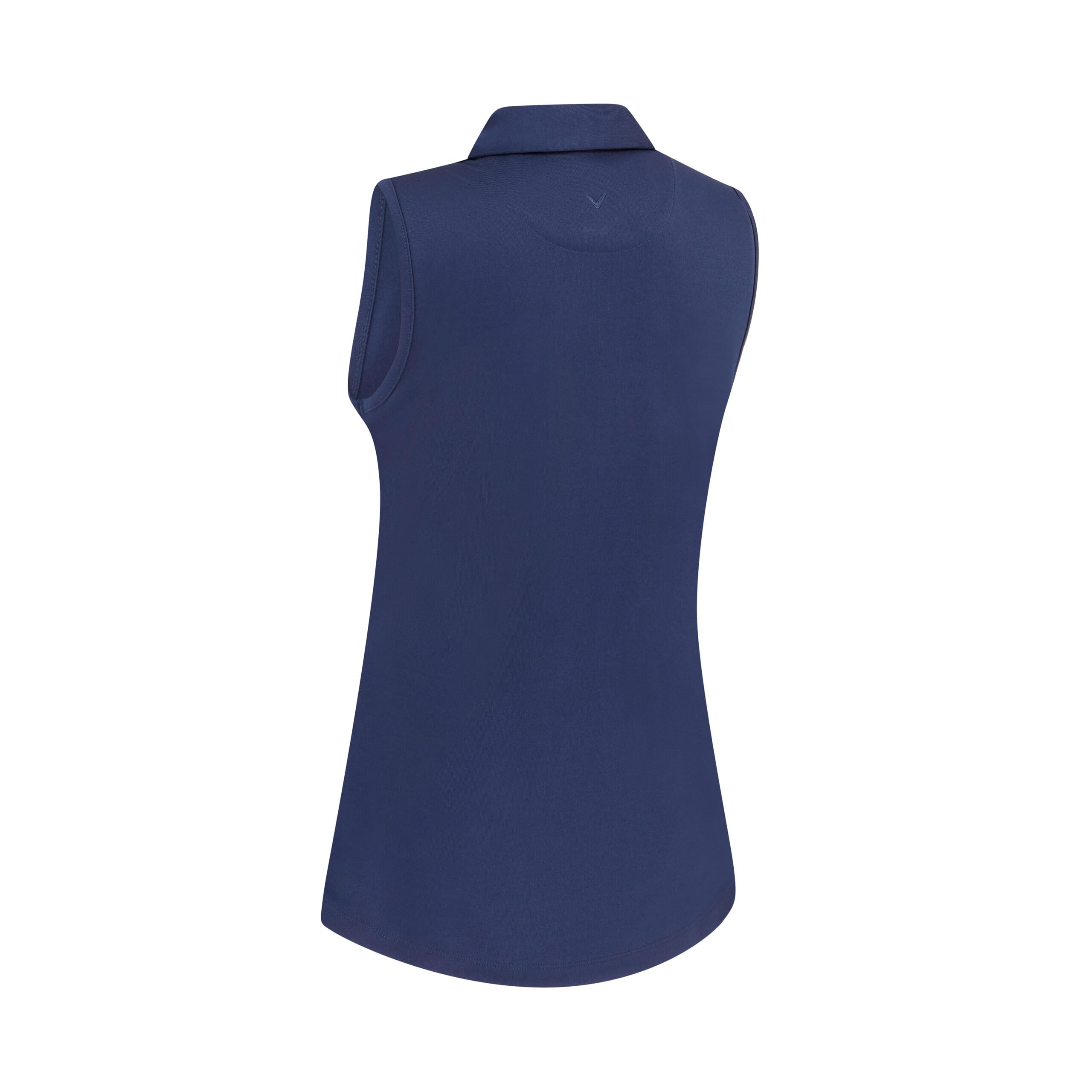Callaway Apparel Sleeveless Tournament Polo Shirt with Stretch Golf sans Manches pour Femme