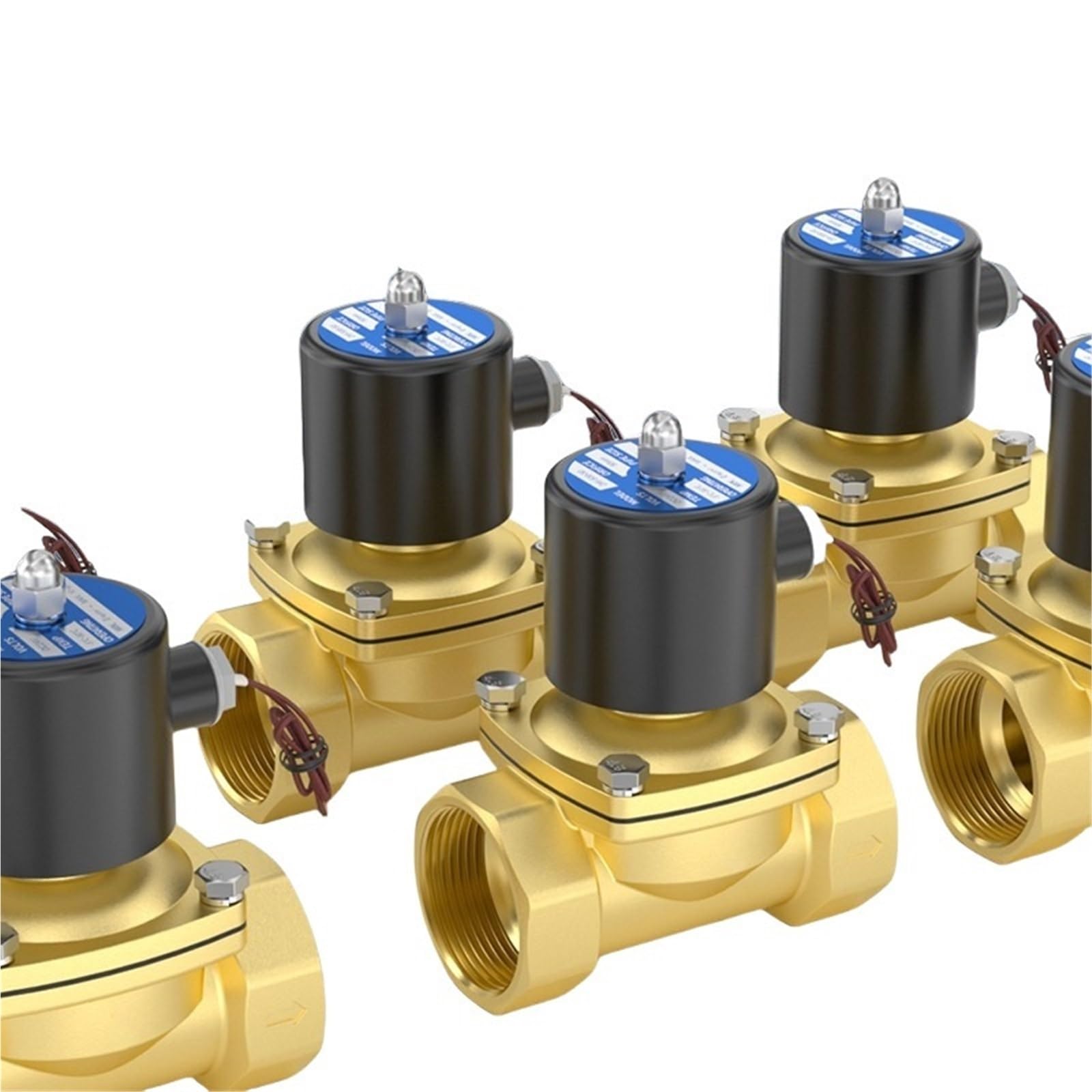 Bqkagjepi 2W-025-08 Dn08 Electric Solenoid Valve 1/4" 3/8" 1/2" 3/4" 1" Dn8/10/15/20/25/50