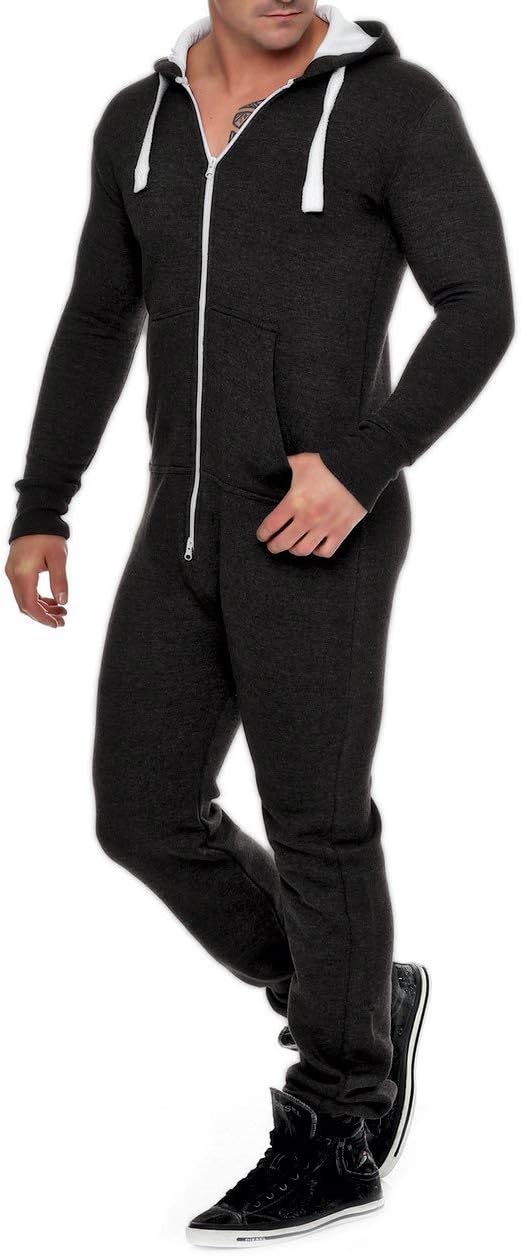 Men's Jumpsuit Fleece Pyjamas Men's Tracksuit Onesie Beautiful Elegant Playsuit Men's Onesie Overalls Hoodies Sleepwear