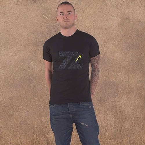 Miniatura 8 de Metallica Camiseta M72 Seasons Charred Band Logo Oficial Unisex Negro