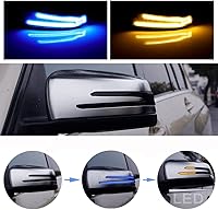 Vista 3 de 1 par espejo retrovisor LED dinámico indicador de luz de señal de giro para Benz W176 W246 W204 W212 C117 X156 A B C E S CLA GLA GLK CLS Clase