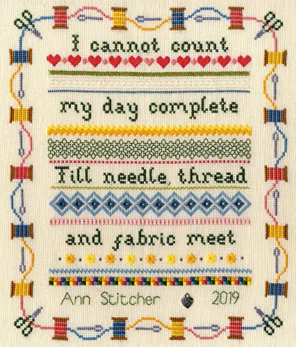 Bothy Threads Cross Stitch Kit - Stitching Sampler