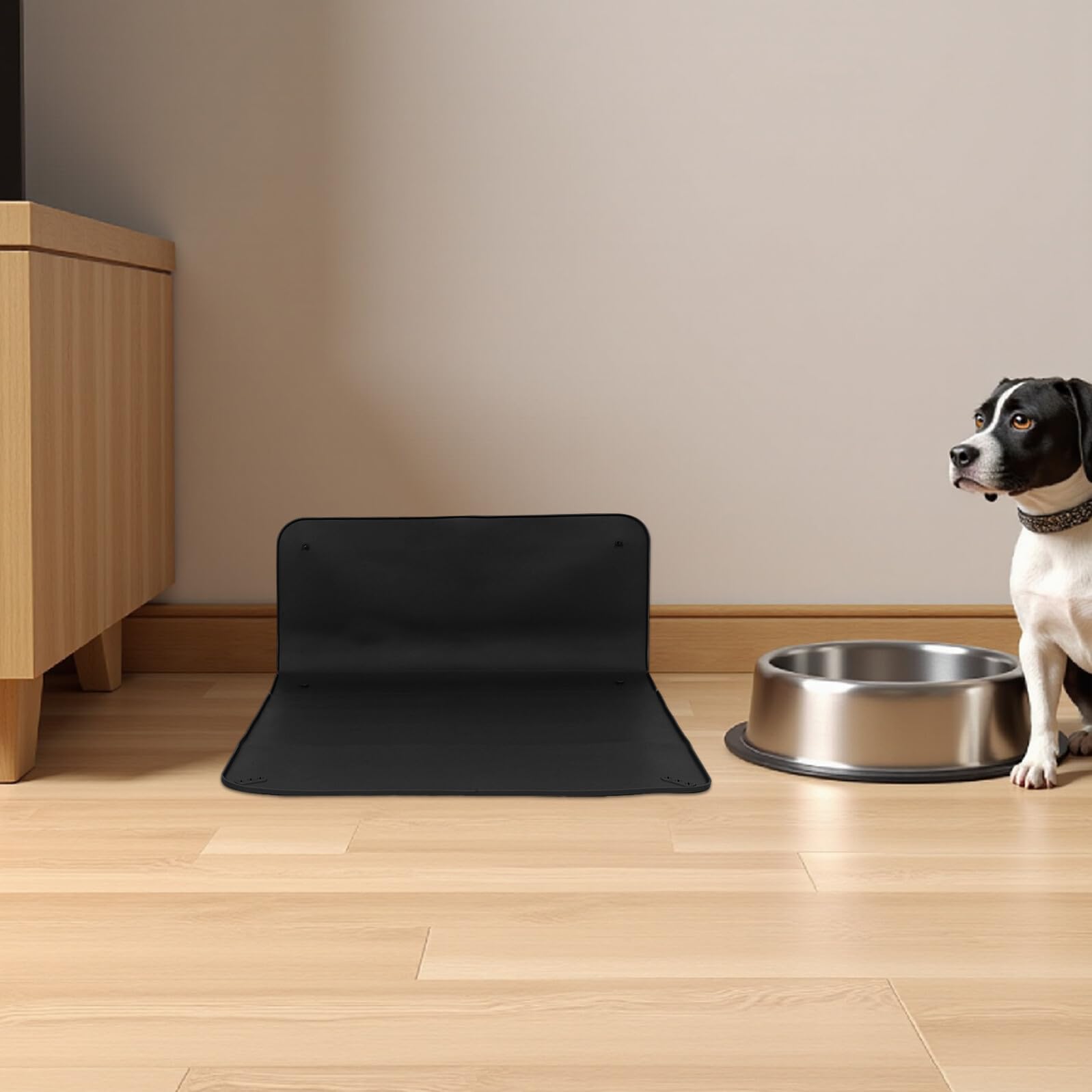 Tappetino per Cani in Silicone con Ventosa Antiscivolo, e Pieghevole, per Addestramento e Protezione Area Animali Domestici