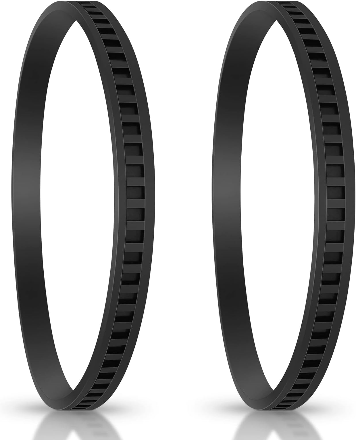 2 Pack 45-69-0010 Blade Pulley Tires Replacement For Bandsaw Part Deep Cutting Blades 6230 6232-20 6232-6 6225 AO2807 6238N 6238-20 2729-20 Bandsaw Rubber Tires