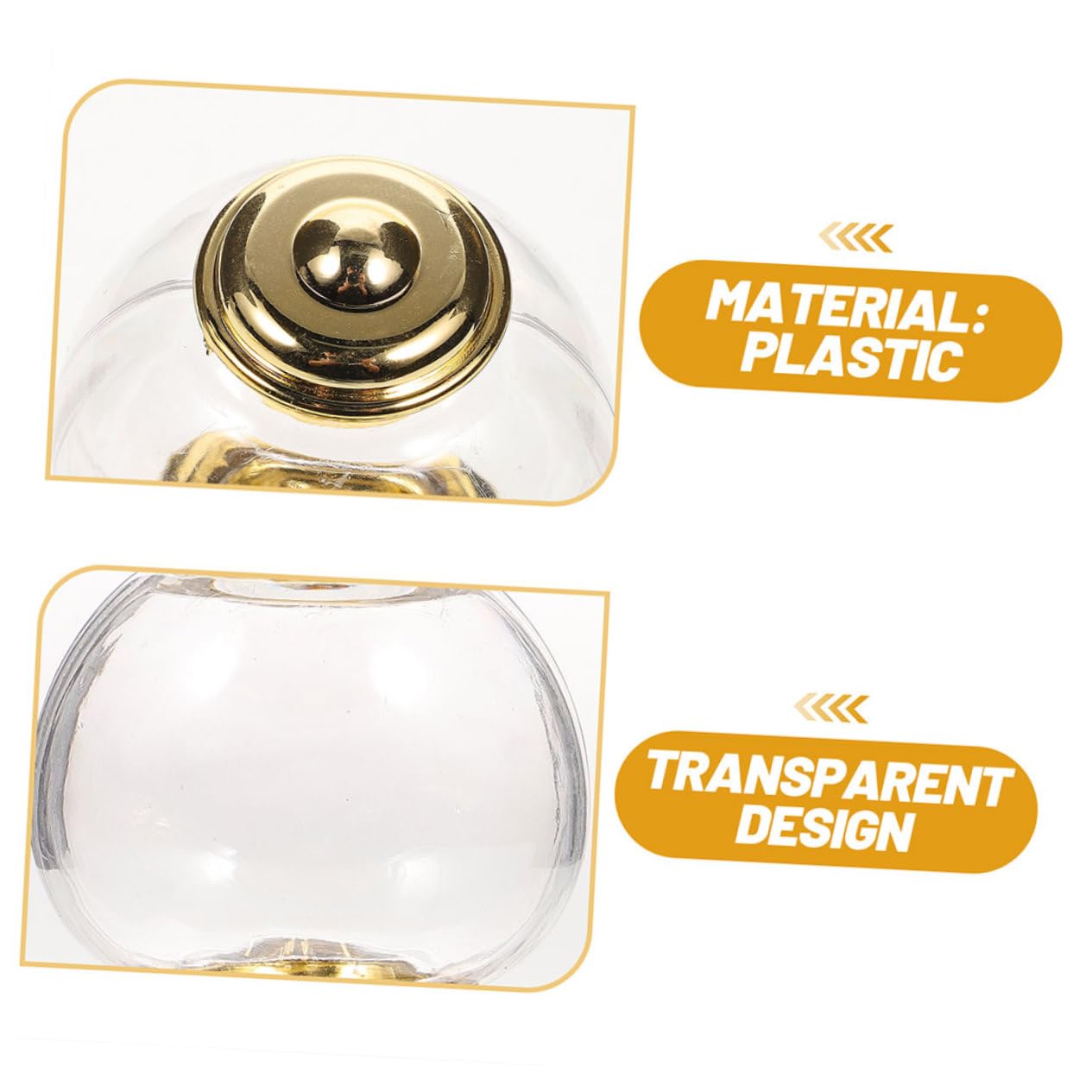 ABOOFAN Candy Storage Containers for Party Accessory Mini Gumball Dispenser Machine