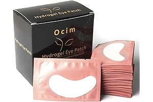 100 Pairs Under Eye Hydrogel Patches for Eyelash Extensions