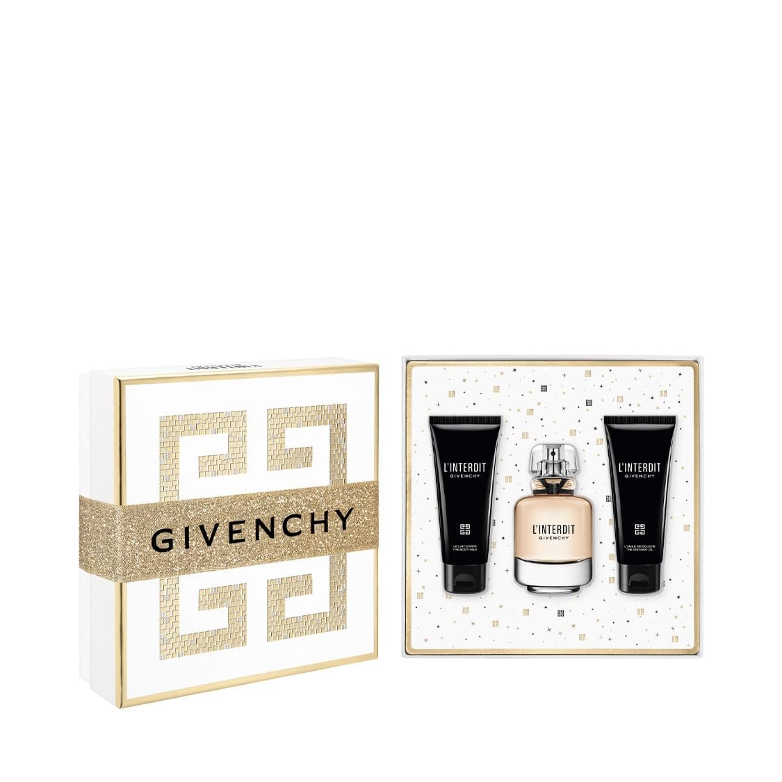 Amazon.com : Givenchy L'interdit 3-pcs Gift set (Eau De parfum 2.7