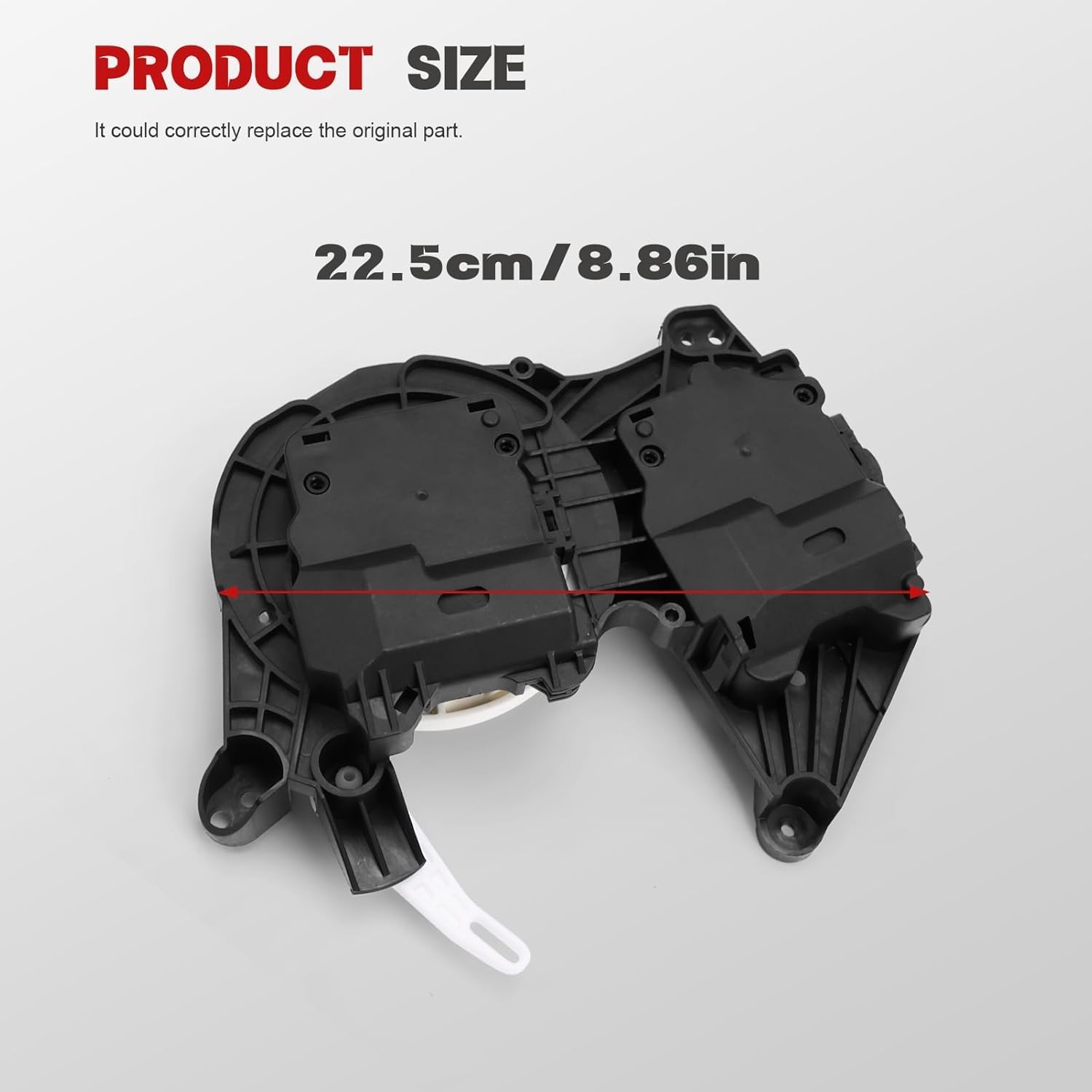 HVAC Heater Blend Door Actuator for Sienna 2011-2020, AC Heater Air Mix Damper Servo Motor Replace 8710608101 8710608100 22907-S