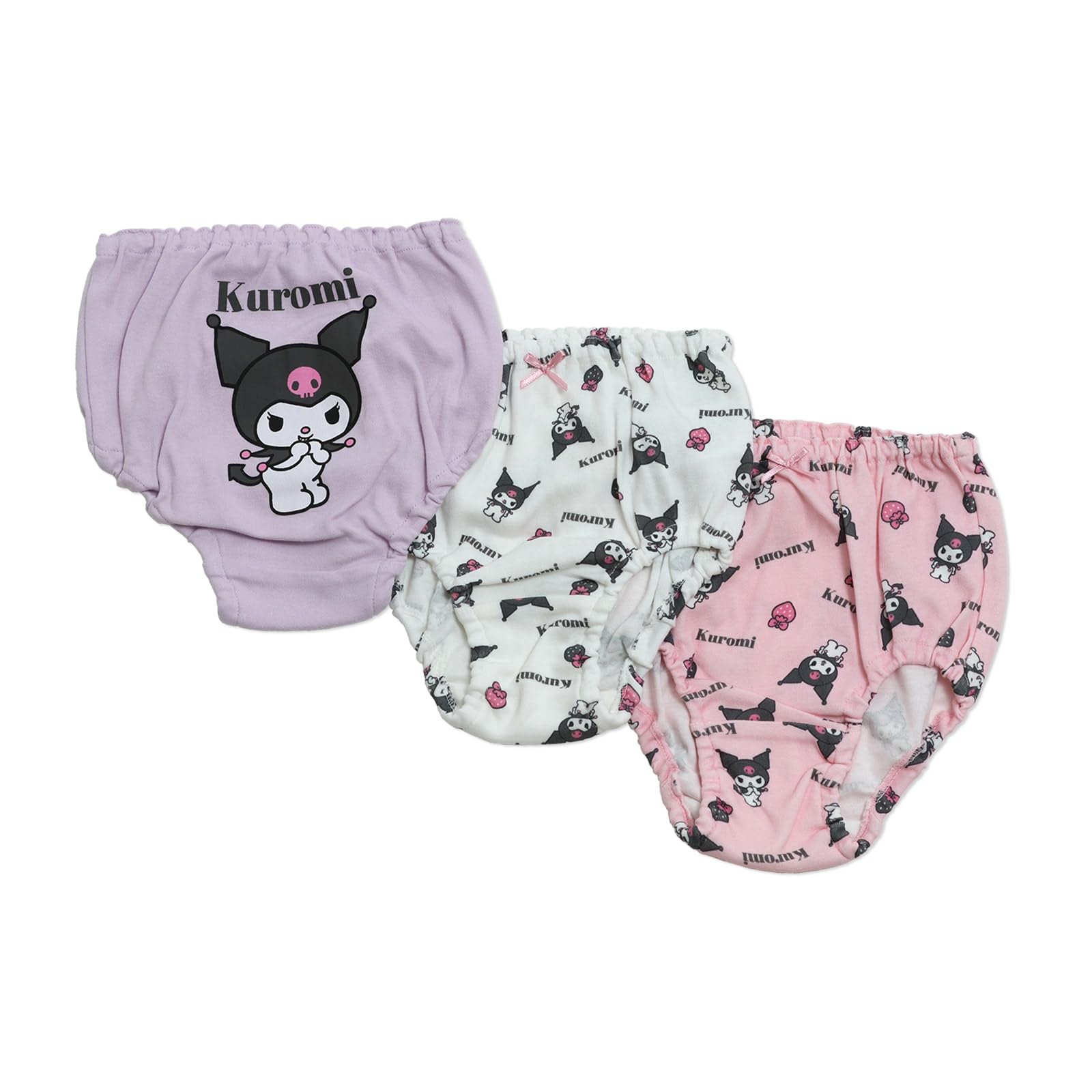 chil2 Kids' Pants, Panties, Hello Kitty, My Melody, Sanrio, Children's Underwear, Total Pattern, 3P, Set of 3, Girls, 100, 110, 120cm, LP, 110 : Clothing, Shoes & Jewelry