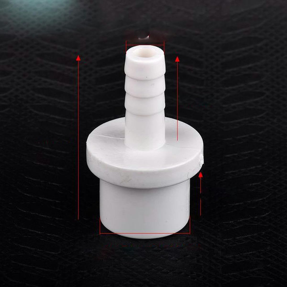 Conector de pagoda de PVC para tubería de riego de jardín, adaptador de manguera blanda, accesorios de unión, 1 a 20 piezas, diámetro exterior de 20/25/32-5/8/10/12/14/16/18/20/25 mm, 20 unidades, di
