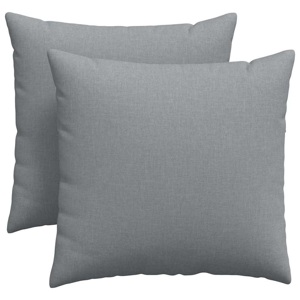 Set di 2 cuscini da divano, 45 x 45 cm, cuscini decorativi con rivestimento sfoderabile e morbida imbottitura in poliestere, per soggiorno, camera da letto, divano