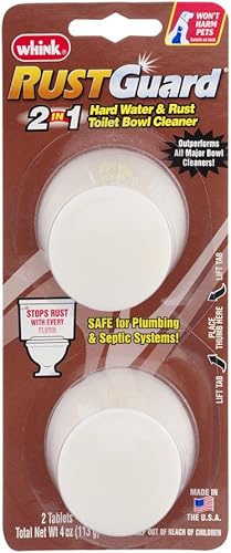 Limpiador de cuencos Rust Guard de 4 onzas, paquete de 6