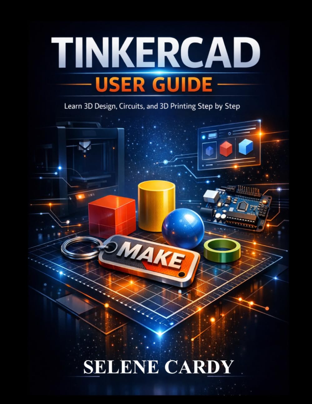 Tinkercad User Guide: Learn 3D Design, Circuits, and 3D Printing Step by Step