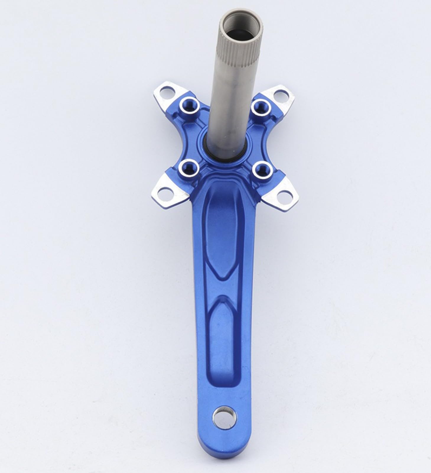 Guarnitura MTB Pedivella Bici 104 BCD Mountain Bike Guarnitura Singola Velocità, 170 Mm MTB Square Conico Guarnitura Di Ricambio Per Pedivella Della Bicicletta Set