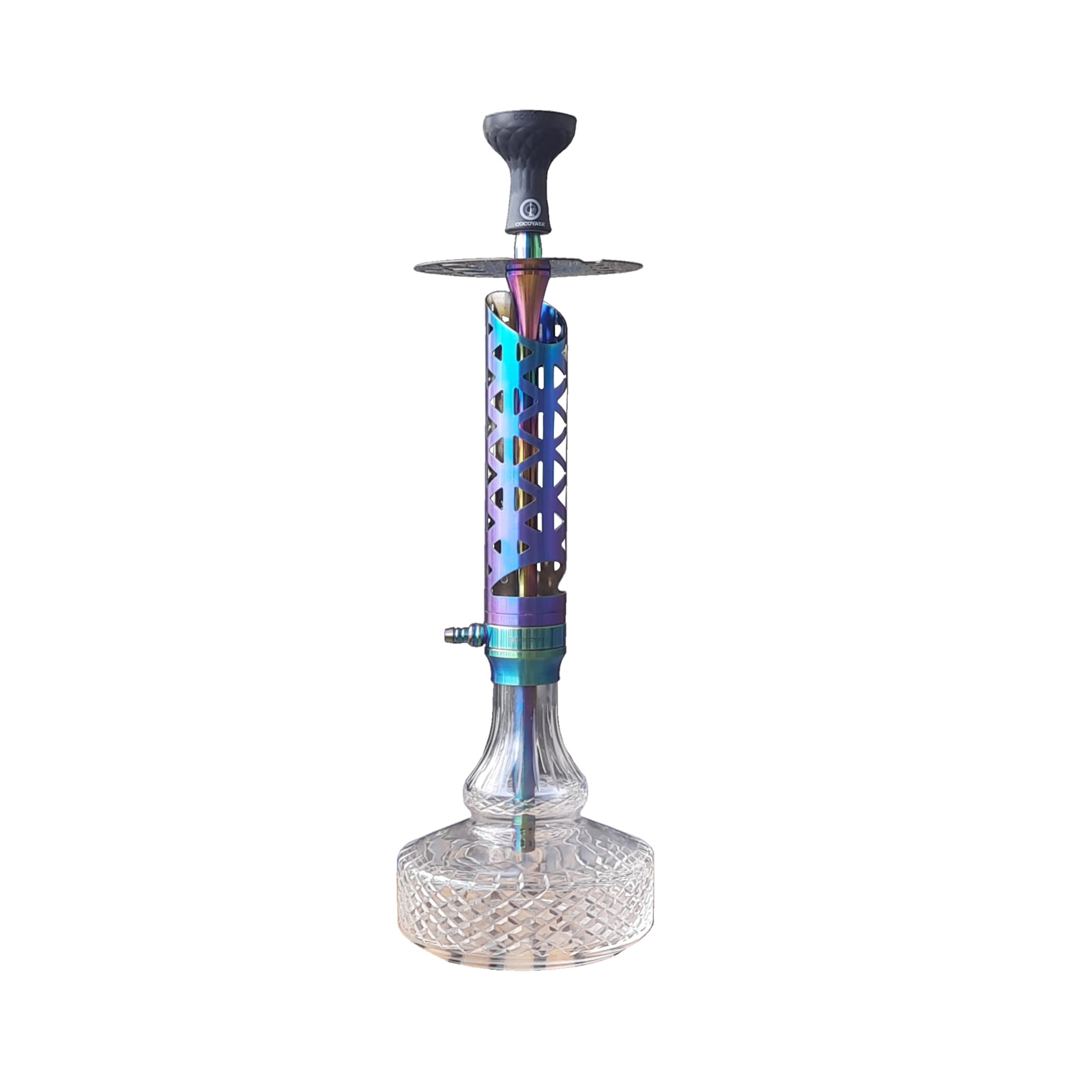 COCOYAYA Ferro Series Crucio Hookah Rainbow