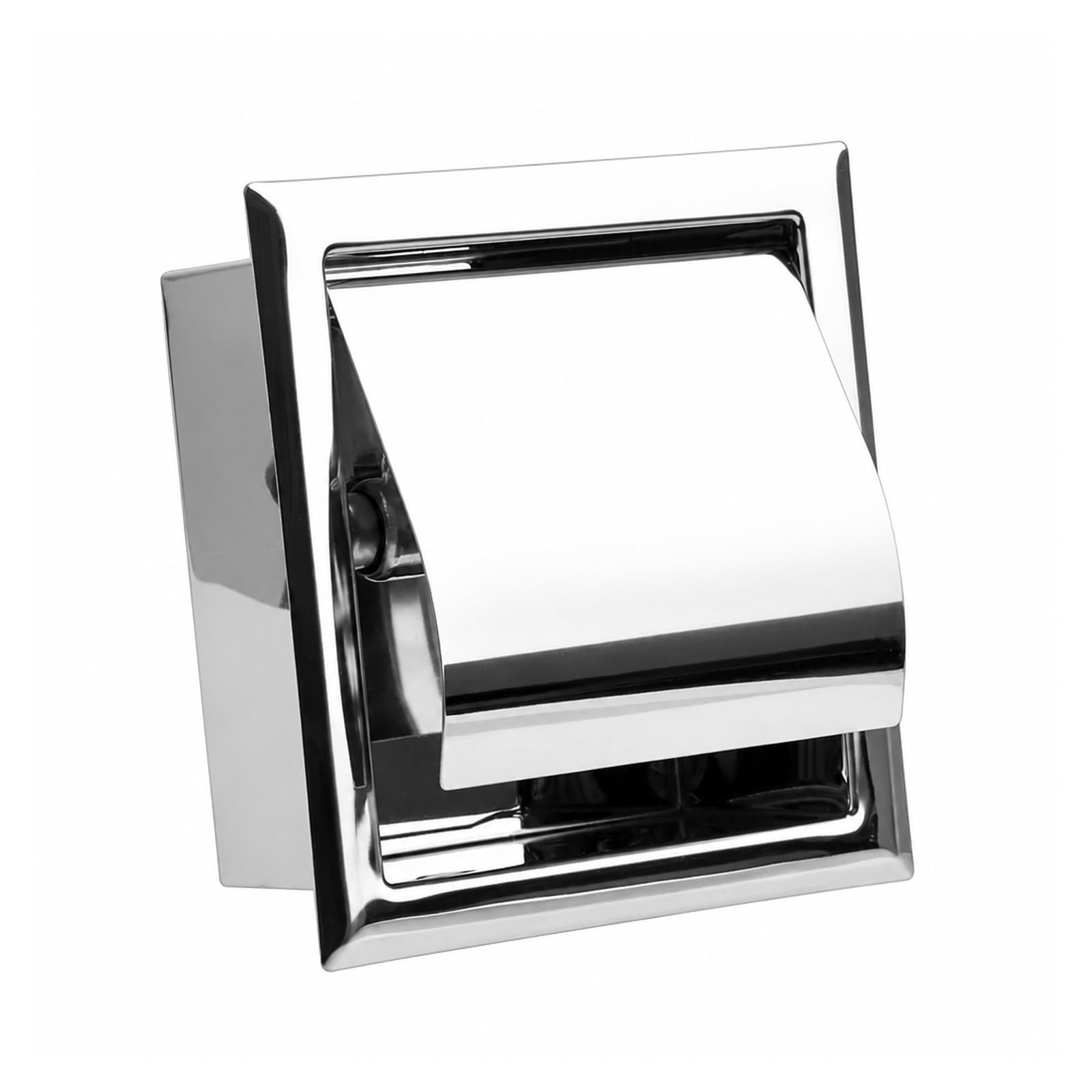 Portarotolo da parete in acciaio inox