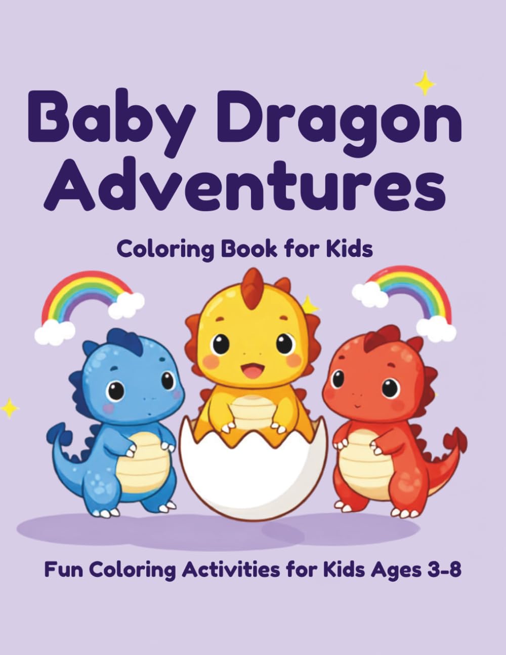 Baby Dragon Adventures Coloring Book