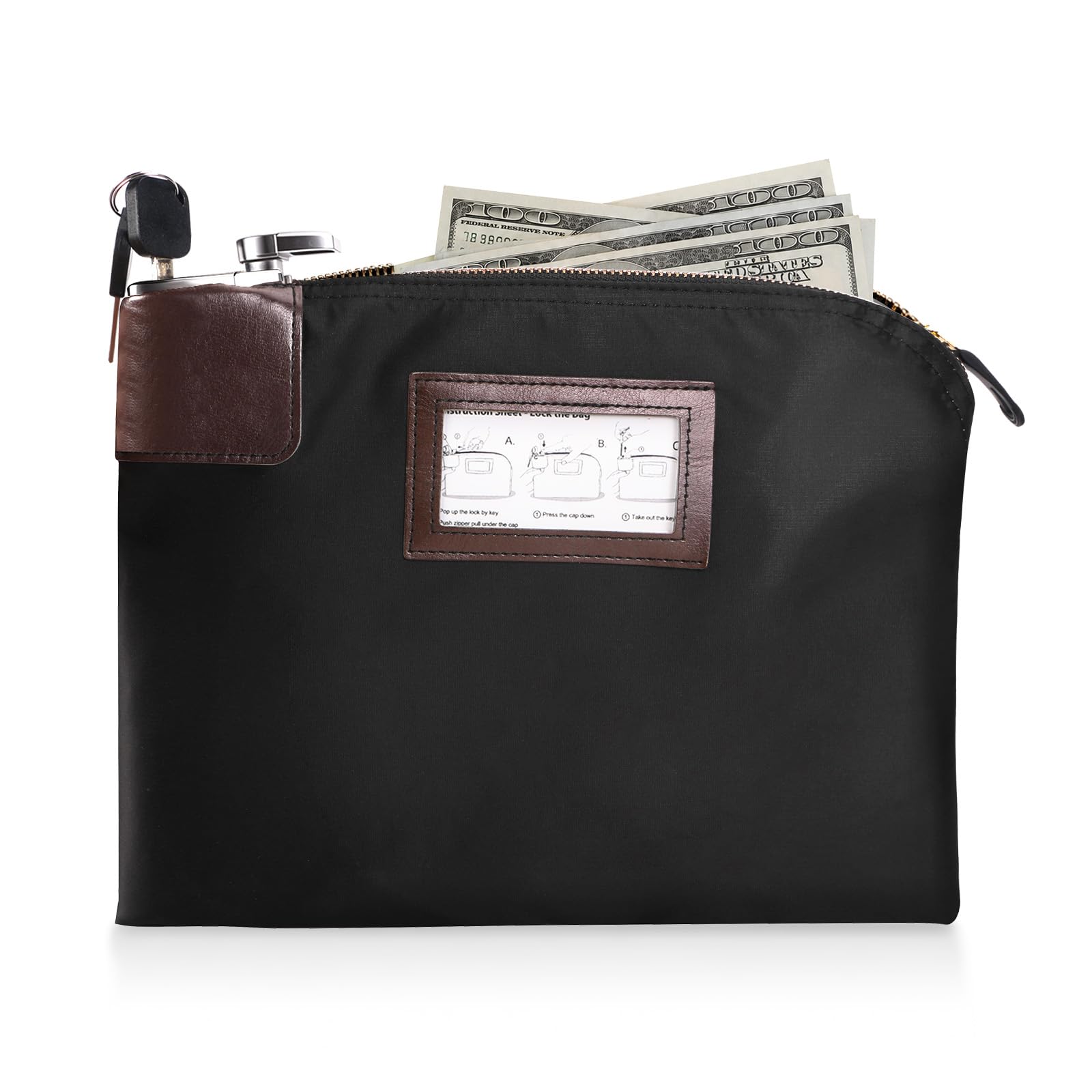 Eagle Locking Security Money Bag