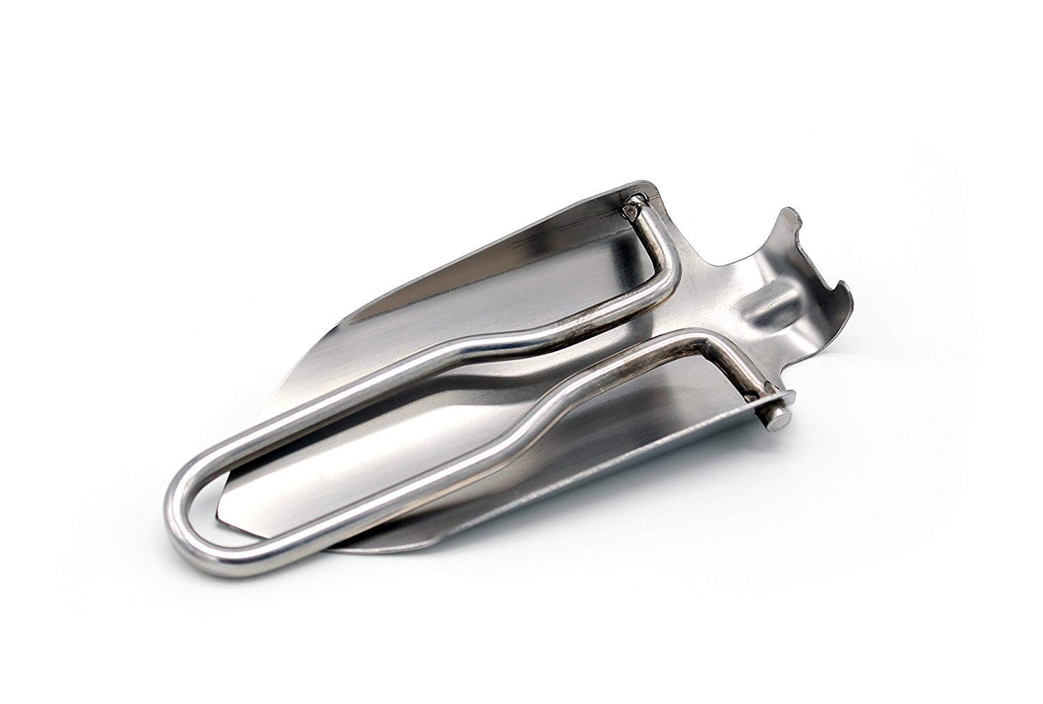 Mini An Acier Inoxydable Pliable avec Sac / Banane Argent pour Camping/Outdoor/Randonnée ou comme Truelle de Jardin / Pelle Fleurs / à Main le - Produit Original Gmbh
