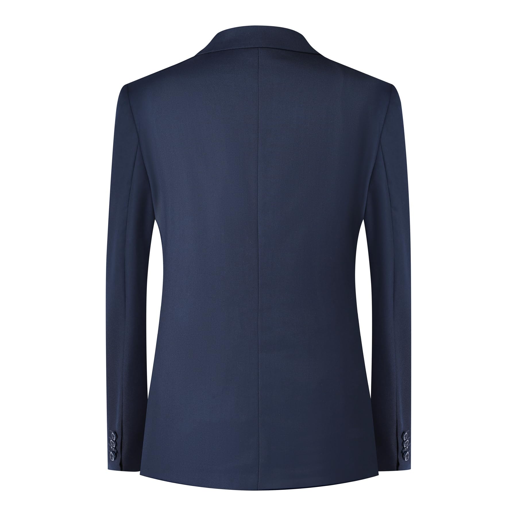 YFFUSHI Abito Uomo 2 Pezzi Regular Fit Doppiopetto Revers a Punta per Matrimonio Affari Giacca Pantaloni