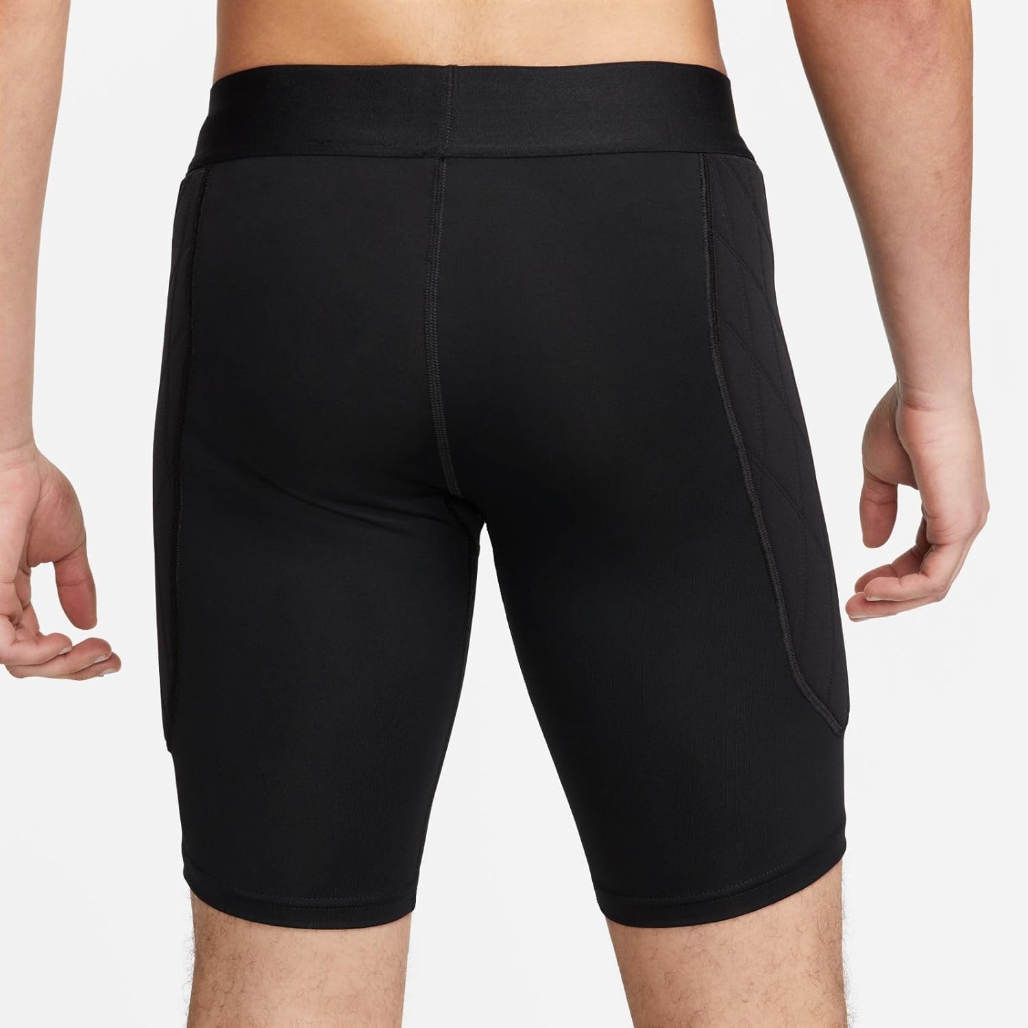 Nike Dri-FIT Gardien I Goalkeeper Men's Soccer Shorts (Black/Black/White, CV0053-010) Size X-Large