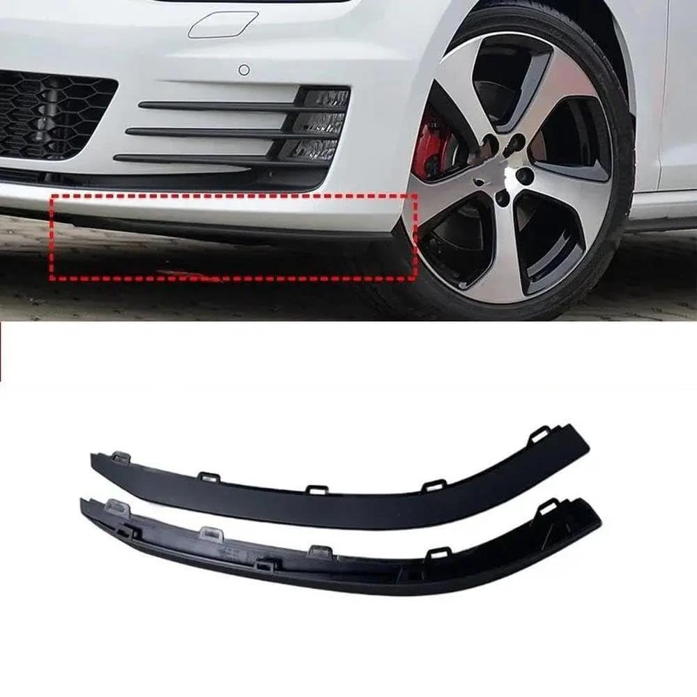2 Pièces Déflecteurs d'air De Pare-Chocs Avant pour VW pour Golf MK7 GTI 2015-2017 5GG805903 5GG805904