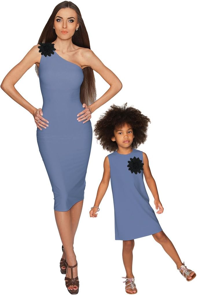 Pineapple Clothing Mother Daughter Family Matching Outfits-Mommy and Me Dresses