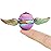 Rainbow Fidget Spinner Magic Orb Anxiety Toys Stress Relief Reducer Spin Fidgets Hand Bearing Tri Spinner Finger Spinners Toy Focus Long Spining Novelty Gift for Adults Kids