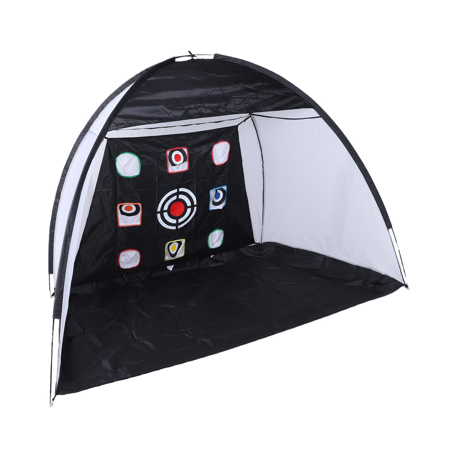 CHICIRIS Red de Práctica de Golf, Red de Práctica de Golf de Poliéster Plegable con Fácil Instalación, Ayuda de Entrenamiento Resistente a Desgarros para de Columpio en Interiores y Exteriores en