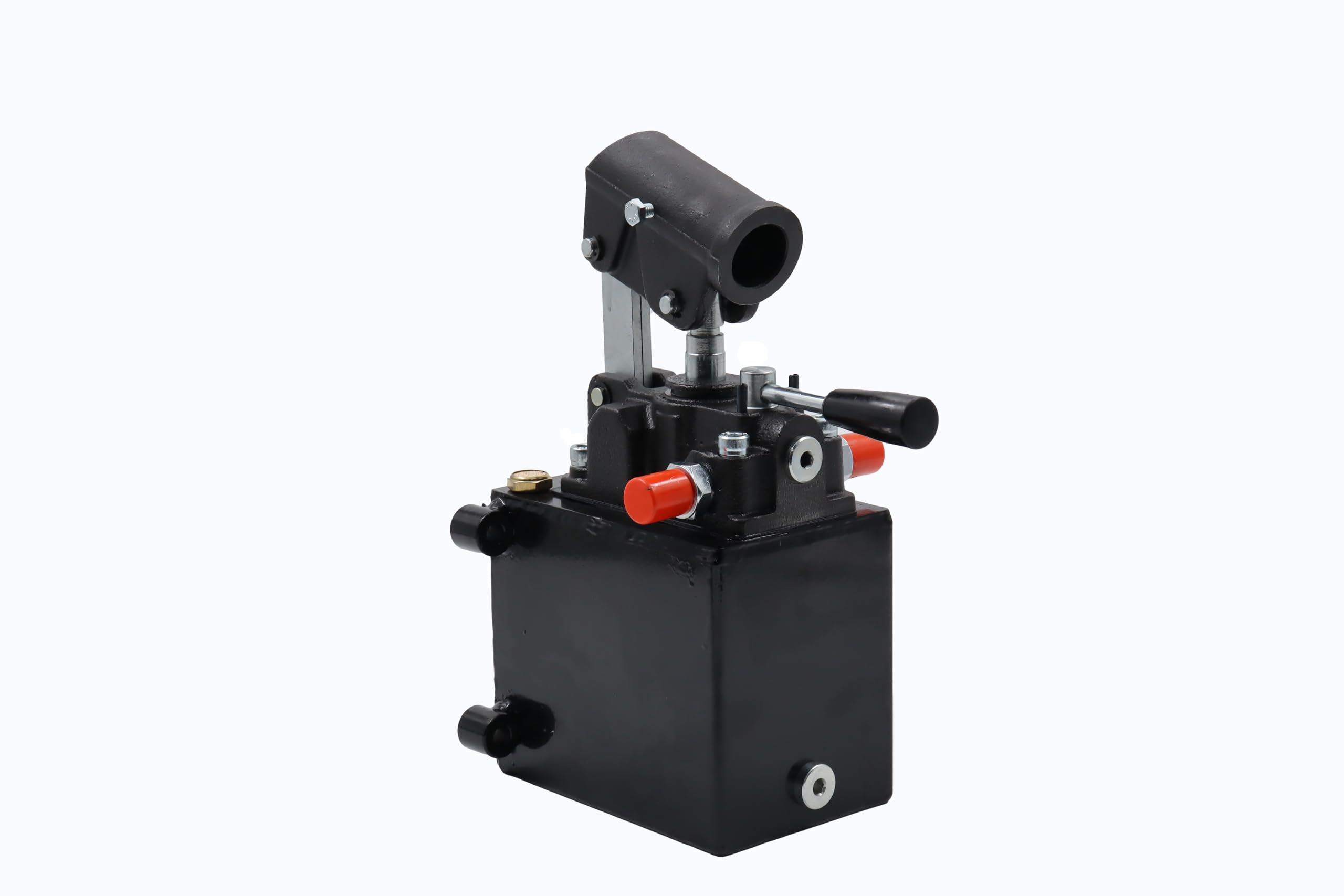 Pompes à main hydrauliques à double action 12-25 - 45 cm³, réservoir d'huile 1-3-5 litres (D.W. 25 cc 1 L) - Spare Parts Holland