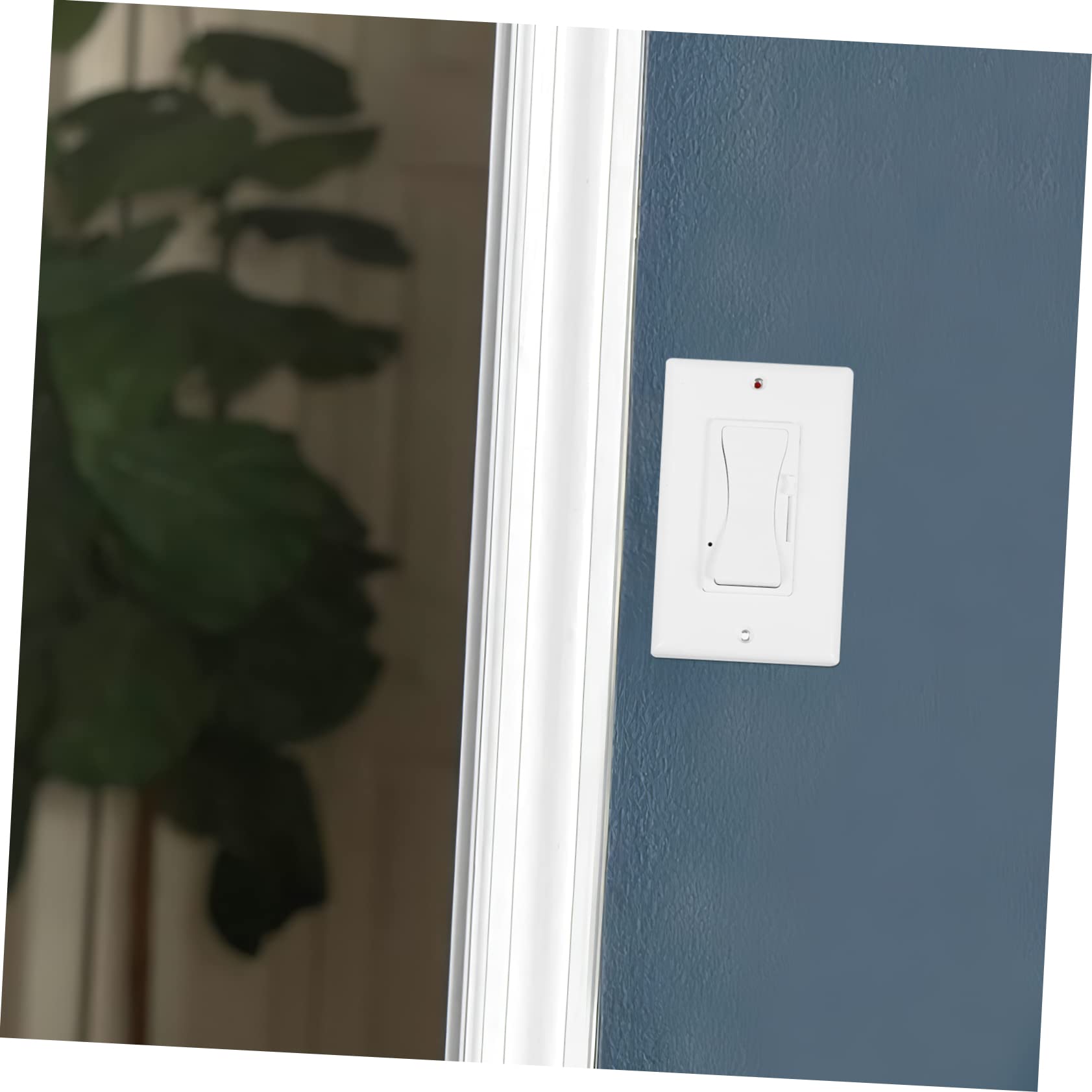 NUOBESTY 2 Pièces Variateur de LED Max avec Indicateur Électrique à Glissière pour Lampes Dimmables Compatible avec