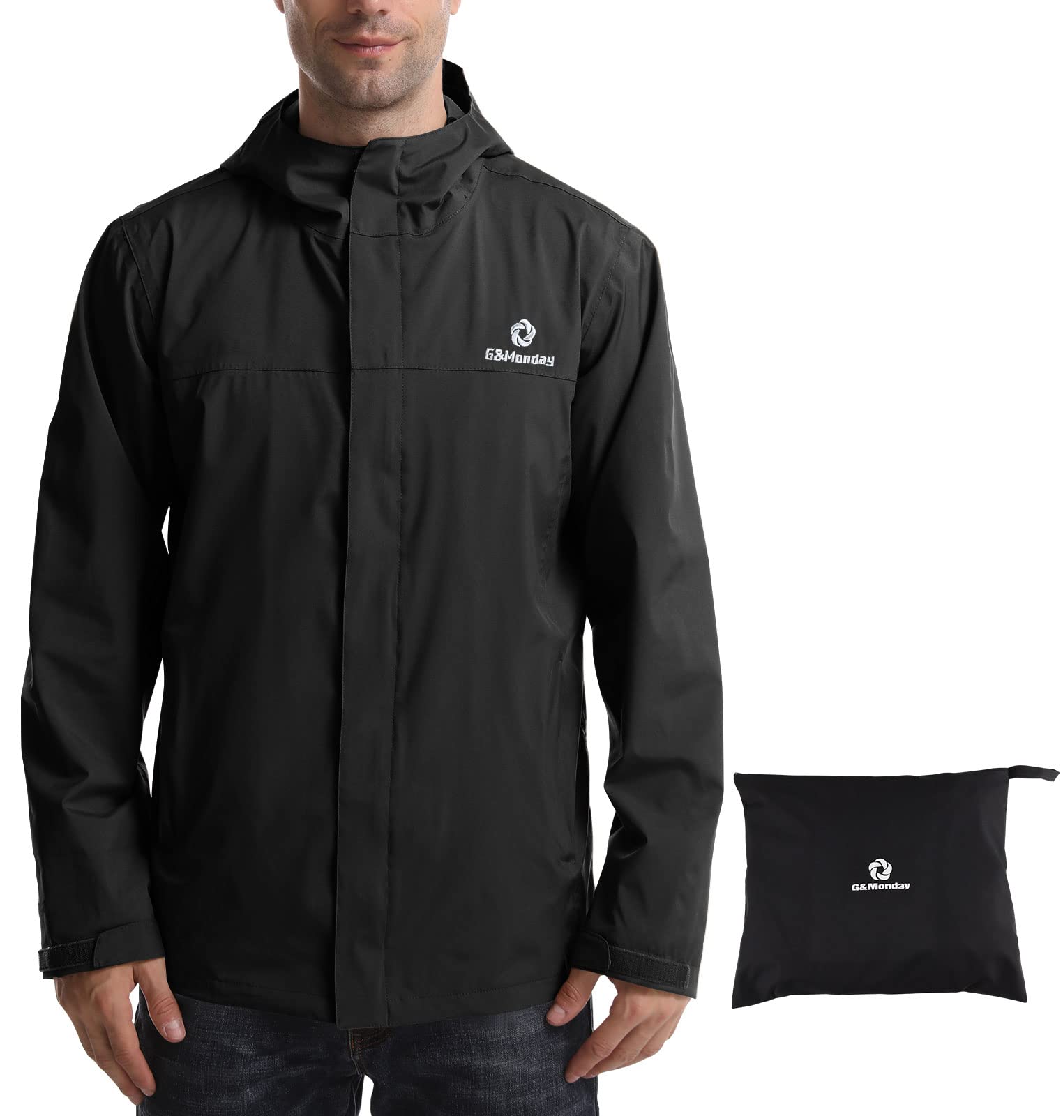 G&Monday Men's Rain Jacket