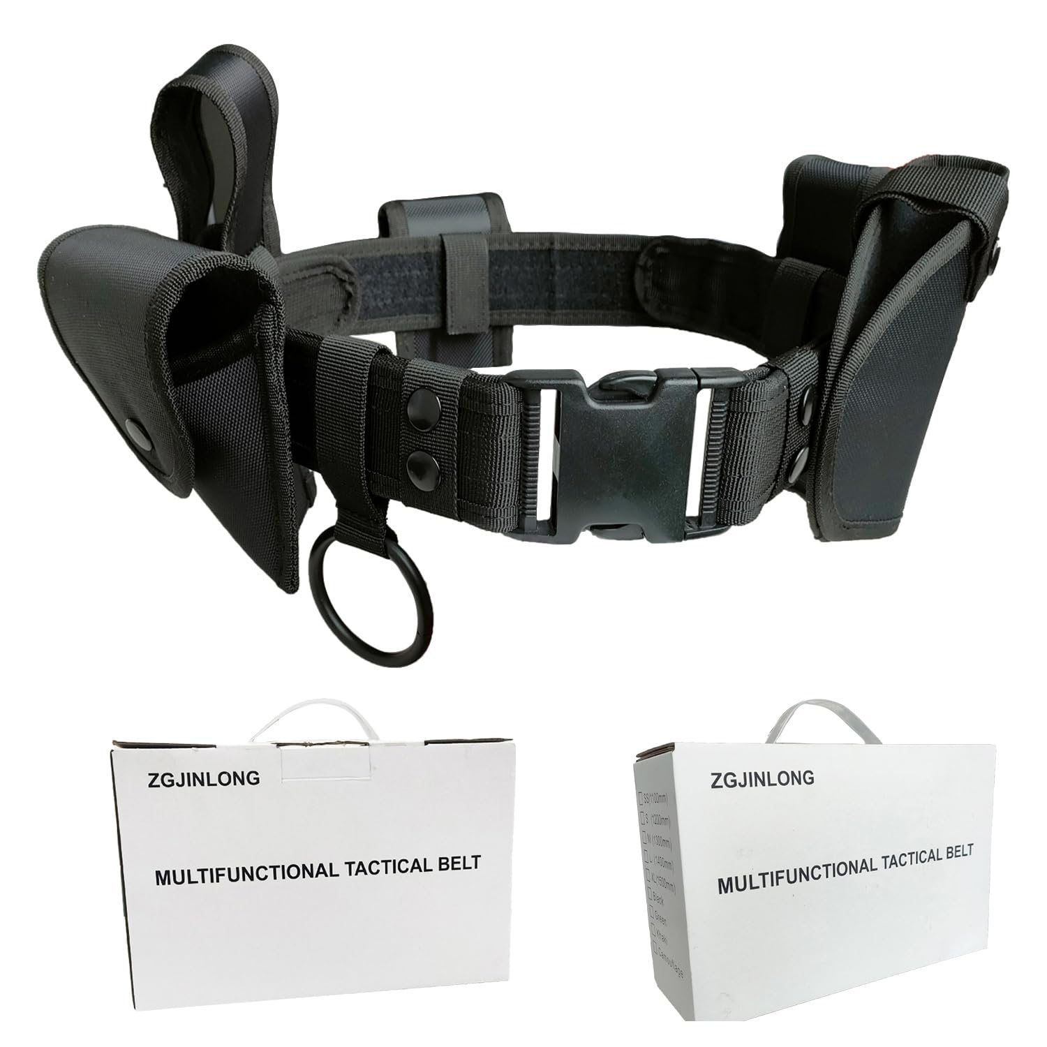 Duty Belt For Police & Security – Nylon Tactical Gun Belt 