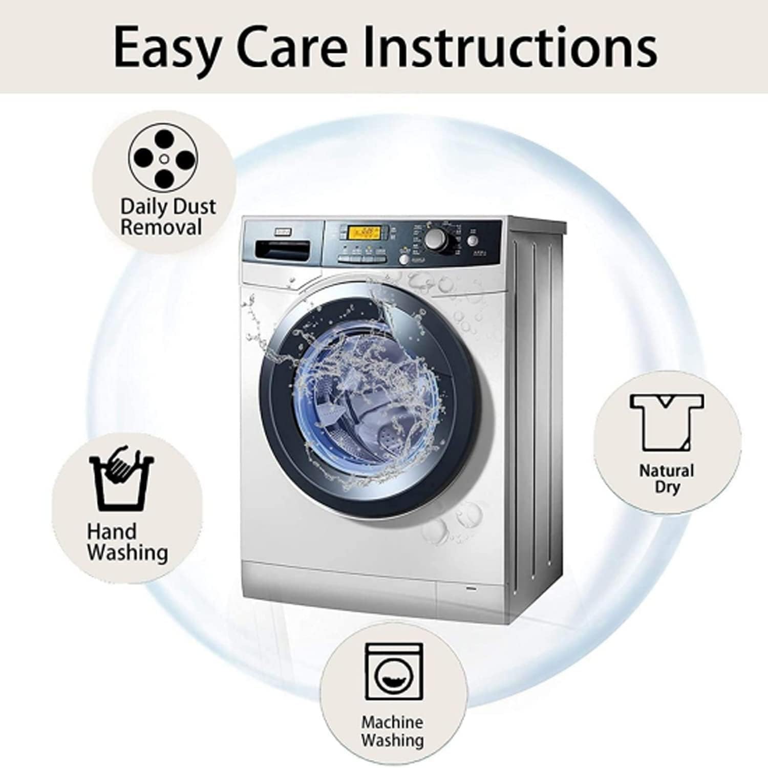 LUSHVIDA American Checkered Rectangle Table Cloth, Polyester Stars Patriotic Plaid Tablecloth, Table Cover Protector for July 4th Independence Day Party Supply Decor, 60 x 102 Inch Chercked Stars 60x102 inch