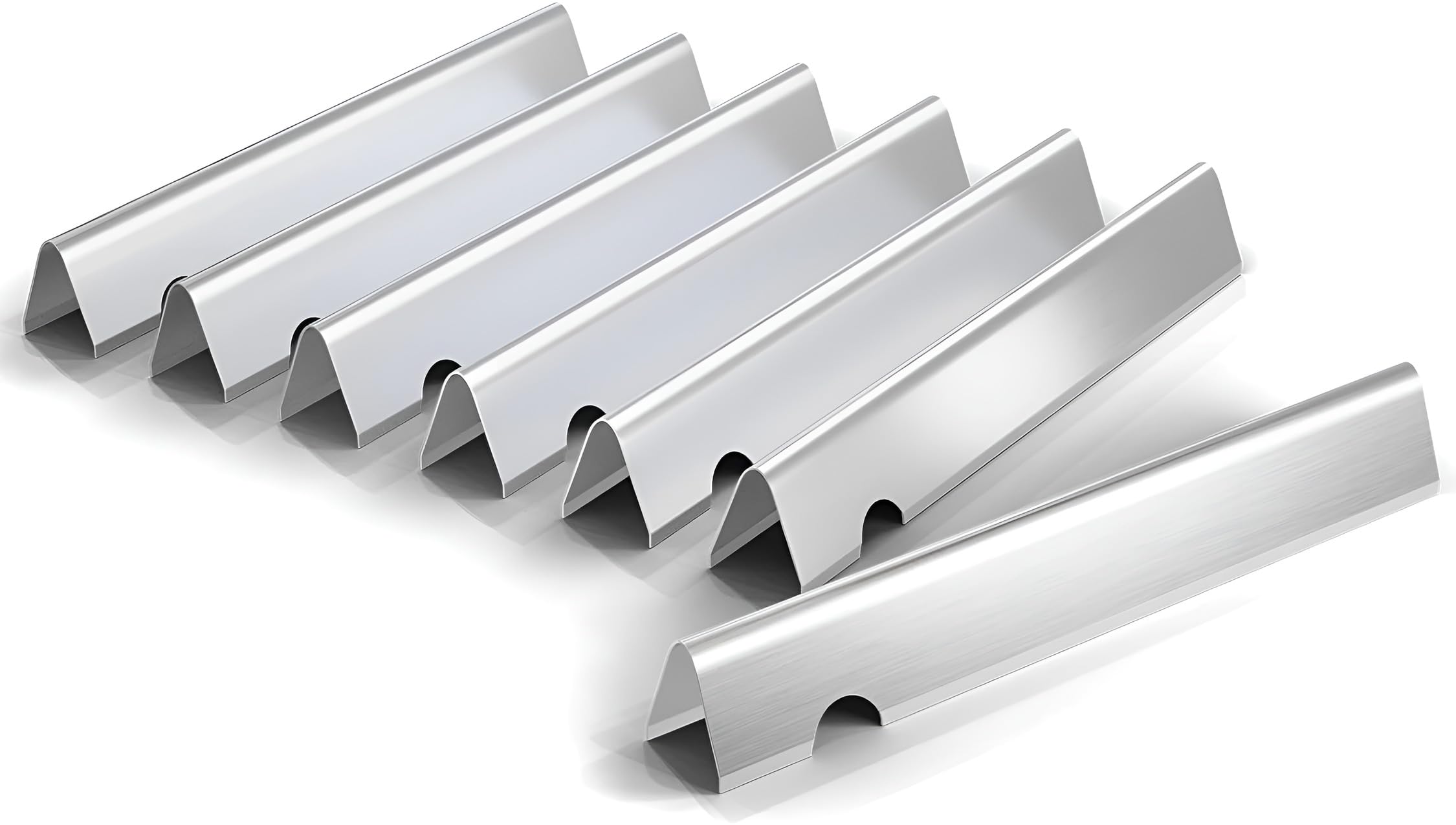66033 66797 - Barre aromatizzanti di ricambio per Weber GS4 Genesis II serie 400, E-410 E-435 S-410 S-435 S-435 SE-410, parti per griglia Genesis GS4 II LX E/S-440, confezione da 7