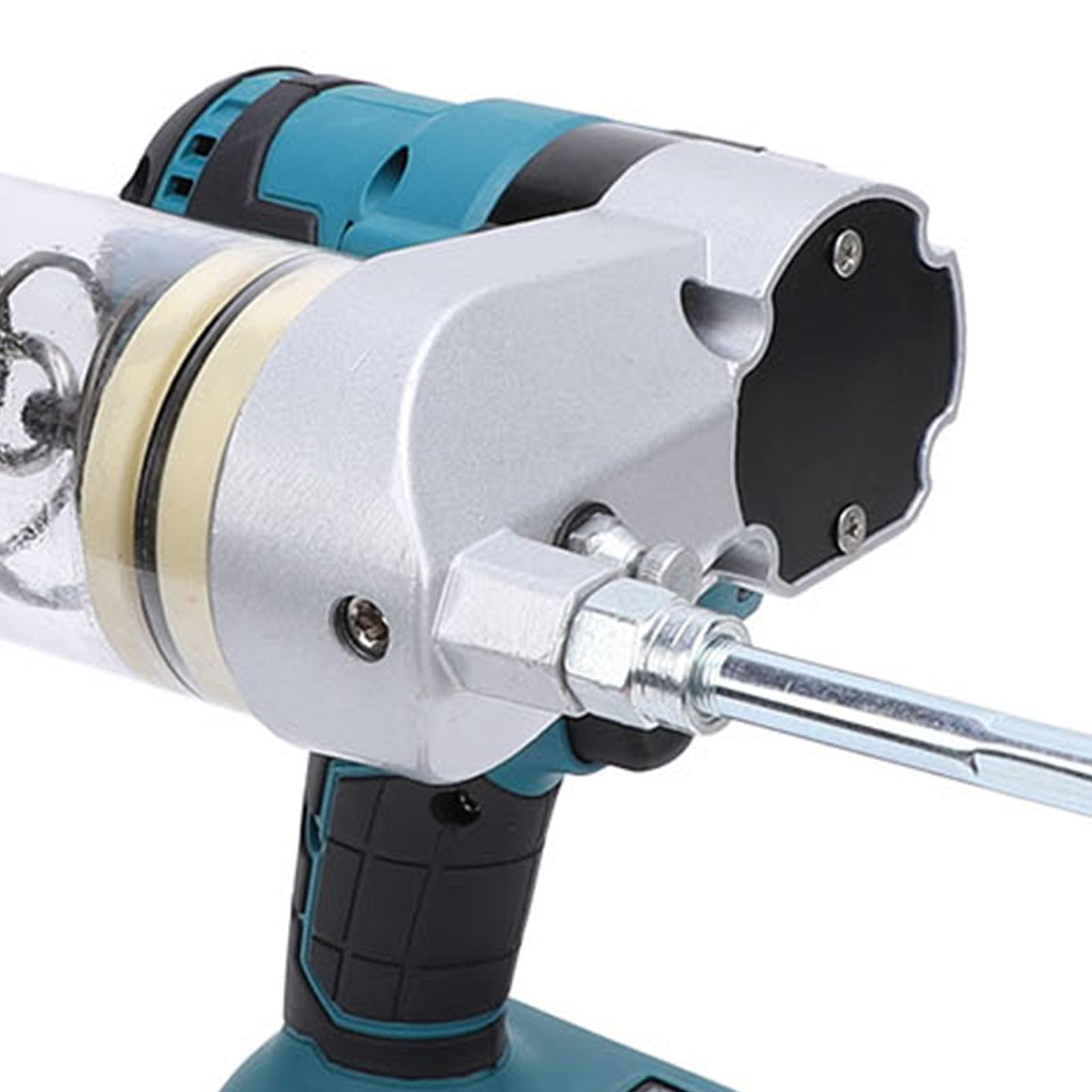Zestaw Bezprzewodowej Elektrycznej Smarownicy 12000 PSI, Automatyczny Dwufunkcyjny Wtryskiwacz Oleju do Koparki z Elastycznym Wężem Zapewniającym Wydajne Smarowanie (wtyczka UE)