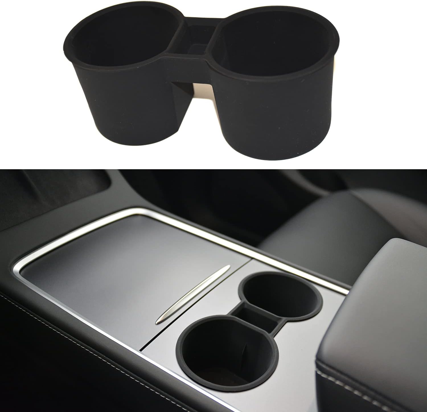 YuetMei Tesla Model 3 Model Y Center Console Cup Holder Insert, Cup