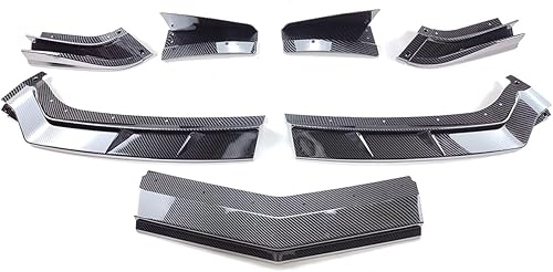 Miniatura 4 de Juego de 5 unidades de divisores de parachoques delantero compatibles con Chevrolet Corvette C8 5VM estilo 2020 2021 2022 2023 2024 protección