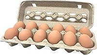 Vista 2 de Pecking Order Cartones de huevo de pulpa de papel - Paquete de 12