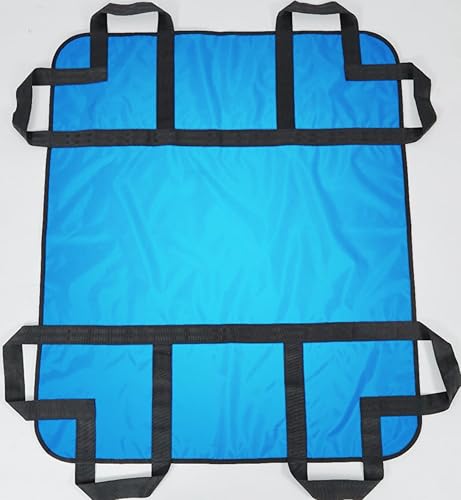 Miniatura 9 de Almohadillas de cama con asas, almohadillas de transferencia para ancianos, asistente de ayuda de hojas para levantamiento corporal, torneado,