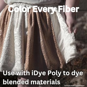 Jacquard iDye Silver Grey Fabric Colourant for Natural Fibres, Clothing Restoration Powder with Simple Hot Water Application, Suitable for Cotton Linen Silk Rayon, Dissolvable Packet 14g