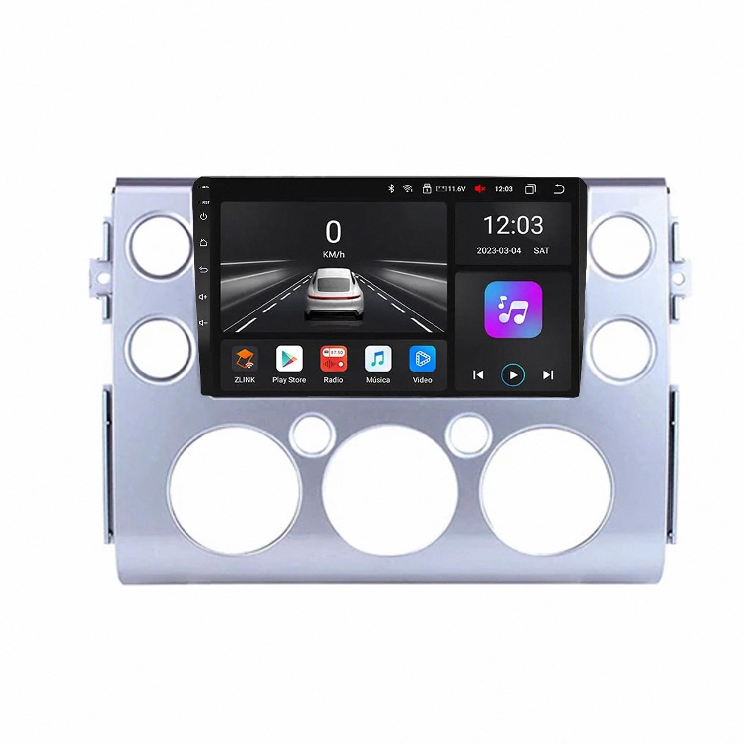 Navegador GPS Toyota Land Cruiser FJ 2008-2016 con Pantalla Táctil y Mapas de Europa 8